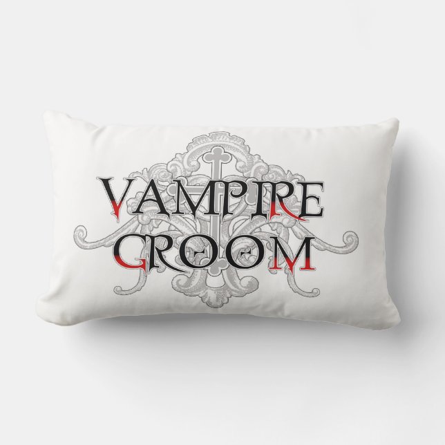 Vampire Groom Dekorativ kudde (Framsida)
