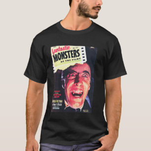 Vampire Halloween Horror Vintage Dracula Tecknad B T Shirt