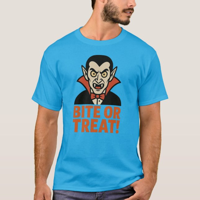Vampire Halloween T-Shirt (Framsida)