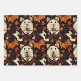 Vampire Hamster Halloween Wrapping Papper
