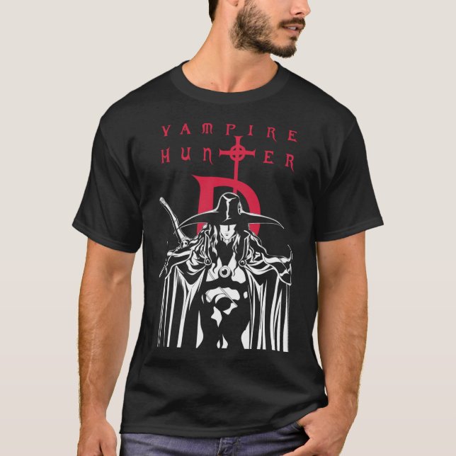 VAMPIRE HUNTER D Classic T-Shirt (Framsida)