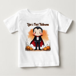 Vampire Inte Så Läskig Första Halloween T Shirt