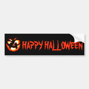 Vampire Jack-O-Lantern Bildekal
