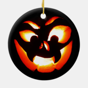 Vampire Jack-O-Lantern Julgransprydnad Keramik