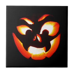 Vampire Jack-O-Lantern Kakelplatta