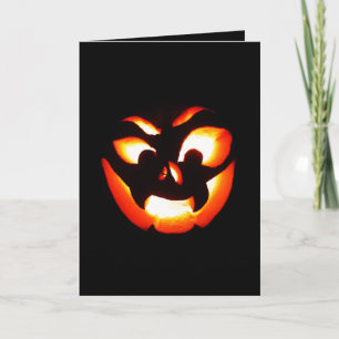 Vampire Jack-O-Lantern Kort