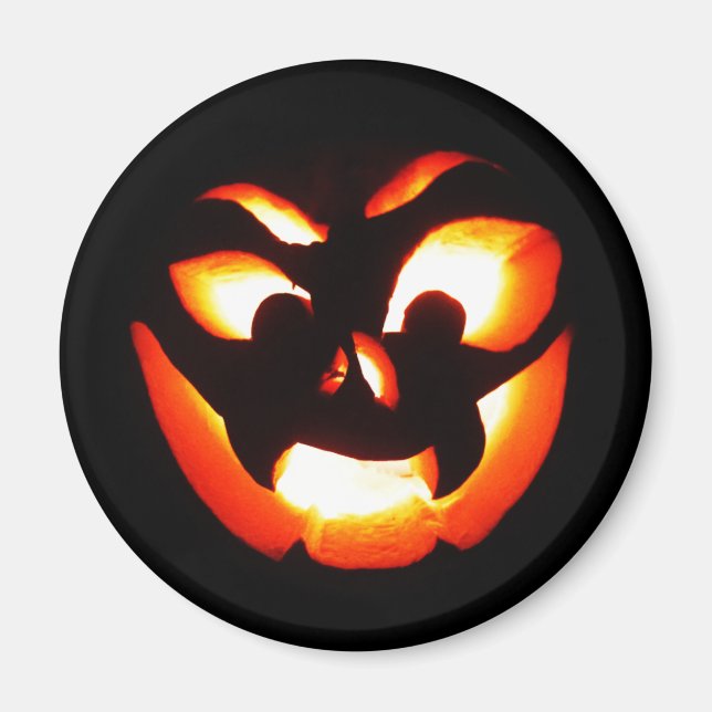 Vampire Jack-O-Lantern Magnet (Framsidan)