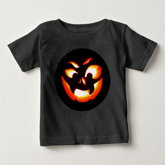 Vampire Jack-O-Lantern Tee Shirt (Framsida)