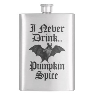 Vampire jag drick aldrig Pumpkin Spice Fickplunta