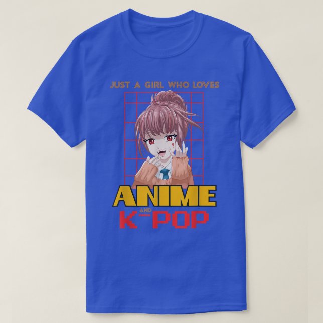 Vampire Japan Neko, bara en flicka som Kärlek Anim T Shirt (Design framsida)