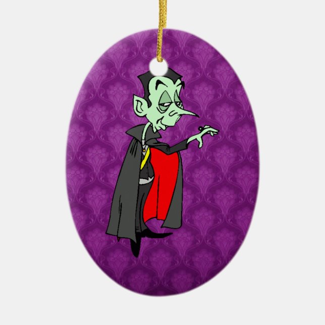 Vampire Julgransprydnad Keramik (Framsidan)