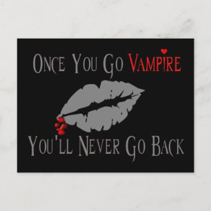 Vampire Kärlek Vykort