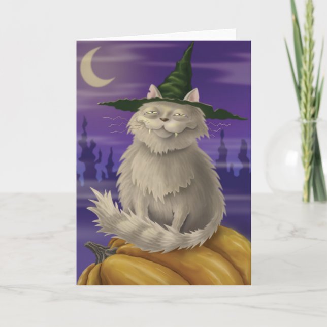 Vampire Kattunge Kort (Framsida)