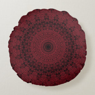 Vampire Mandala Rund Kudde