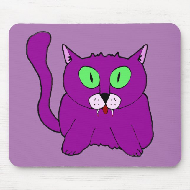 Vampire Mew Mouse Pad Musmatta (Framsidan)