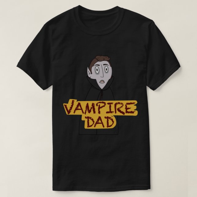 Vampire pappa Premium T Shirt (Design framsida)