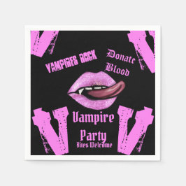 VAMPIRE PARTY PAPPERSSERVETT