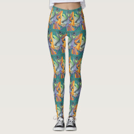 VAMPIRE PRAYING MANTIS, HALLOWEEN KRYP ART LEGGING