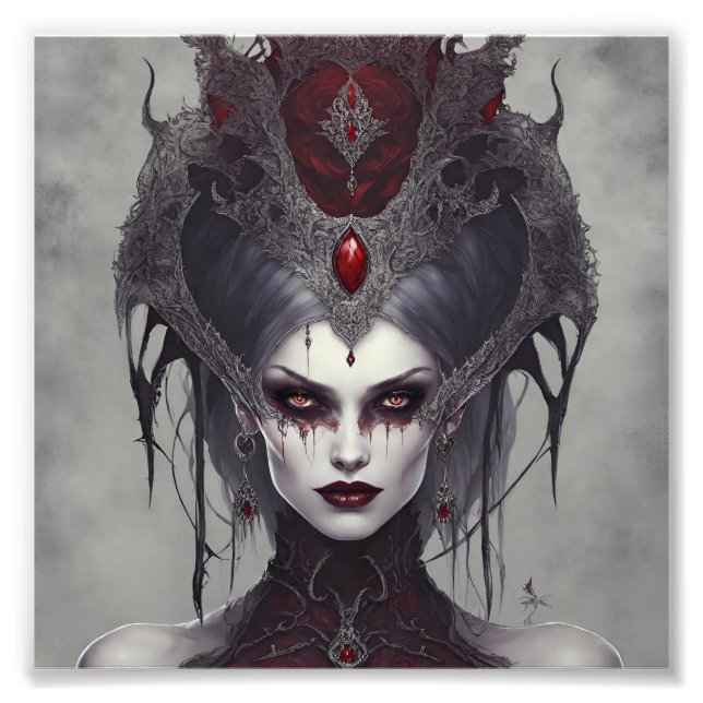 Vampire Queen Fototryck (Framsidan)