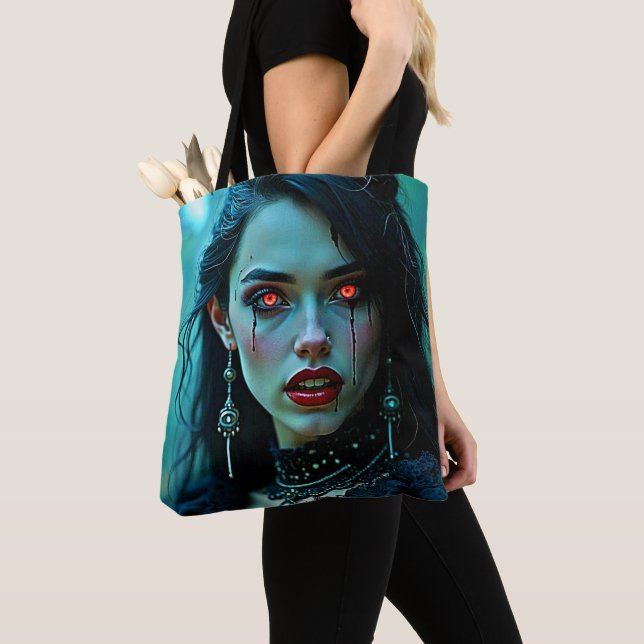 Vampire Queen: Mörk Allure Konst Tygkasse (Närbild)