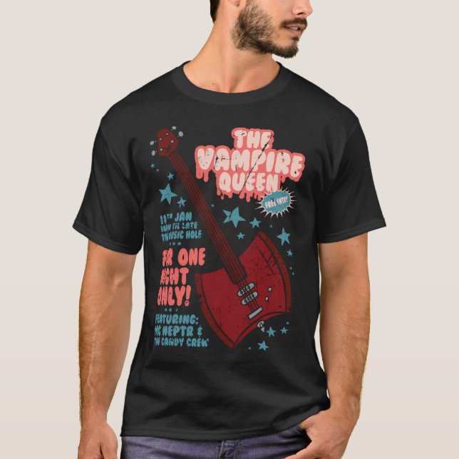 Vampire Queen Music T Shirt (Framsida)