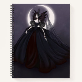 Vampire Queen Spiral Notebook