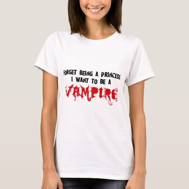 Vampire Romantik Addict Tee Shirt (Framsida)