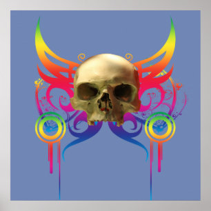 Vampire Skull Poster