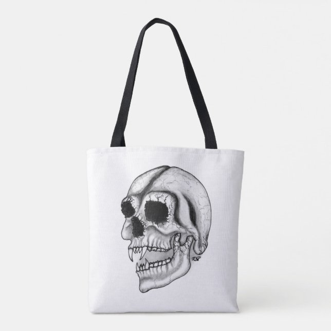 Vampire Skull Tygkasse (Baksida)