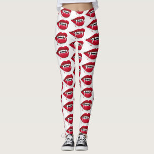 Vampire Smiles Thunder_Cove Leggings