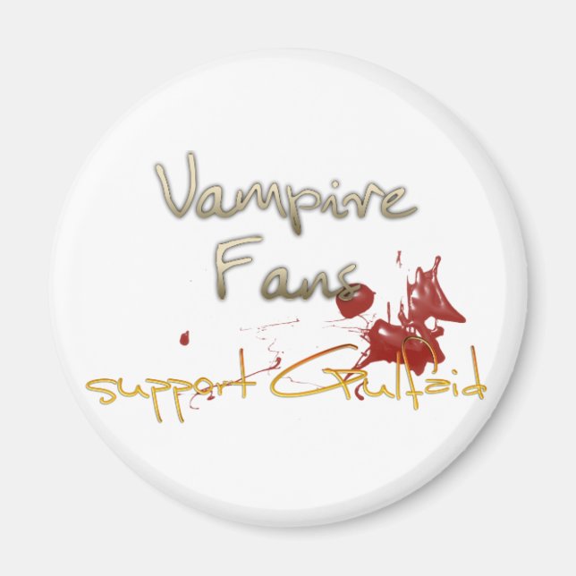 Vampire Support Magnet (Framsidan)