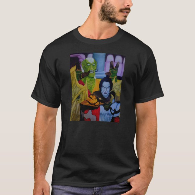 Vampire Tshirt Tee Shirt (Framsida)