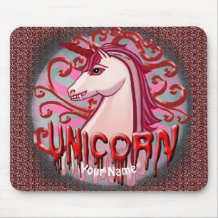 Vampire Unicorn mousepad Musmatta