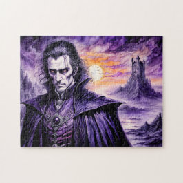 Vampire Warrior in Ruining City Pussel