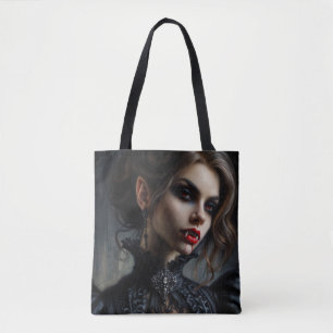Vampire Woman Gothic Fantasy Tygkasse