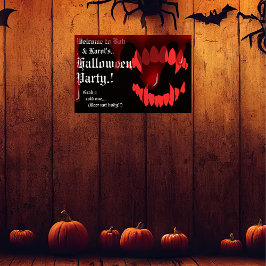 Vampires Bita Halloween fest Poster