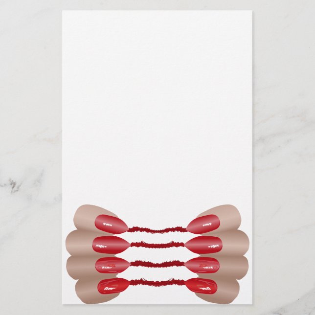 Vampirfinger V.2 Brevpapper (Framsida)