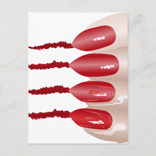 Vampirfinger Vykort (Framsida)