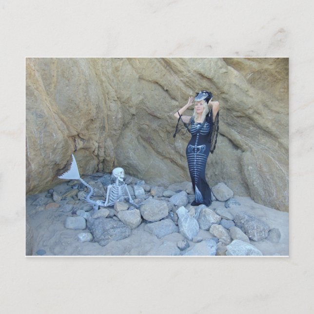 Vamplified Malibu Beach Odöda Postcard Vykort (Framsida)