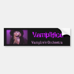Vamplified vampyr orkester bildekal