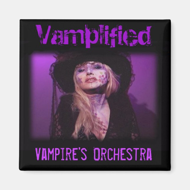 Vamplified Vampyres Orkester Magnet (Framsidan)