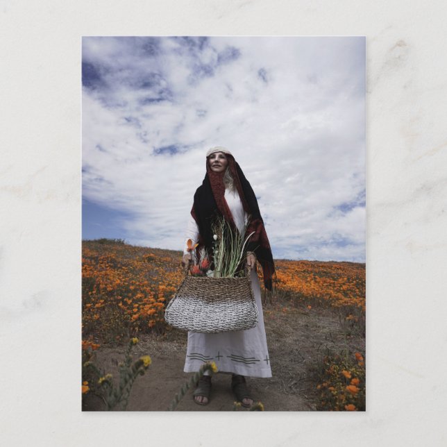 Vamplifierat vykort för zigenarspår (Framsida)