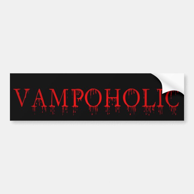 vampoholic bildekal (Framsidan)