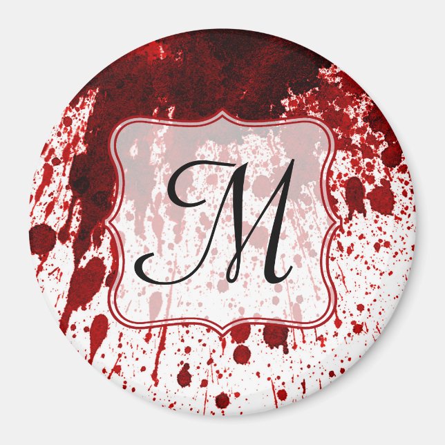 Vampre Blood - droppmonogram - första magnet (Framsidan)
