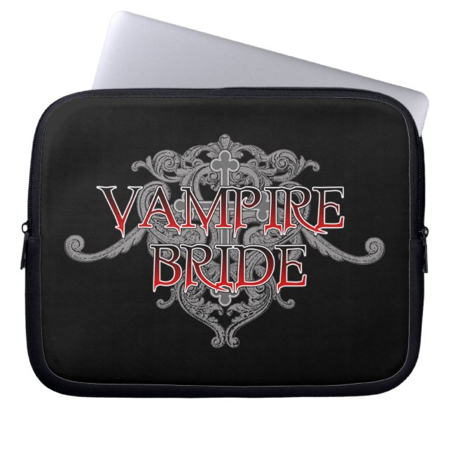 Vampre Bride Bärbar bärbar dator Laptop Sleeve (Framsidan)