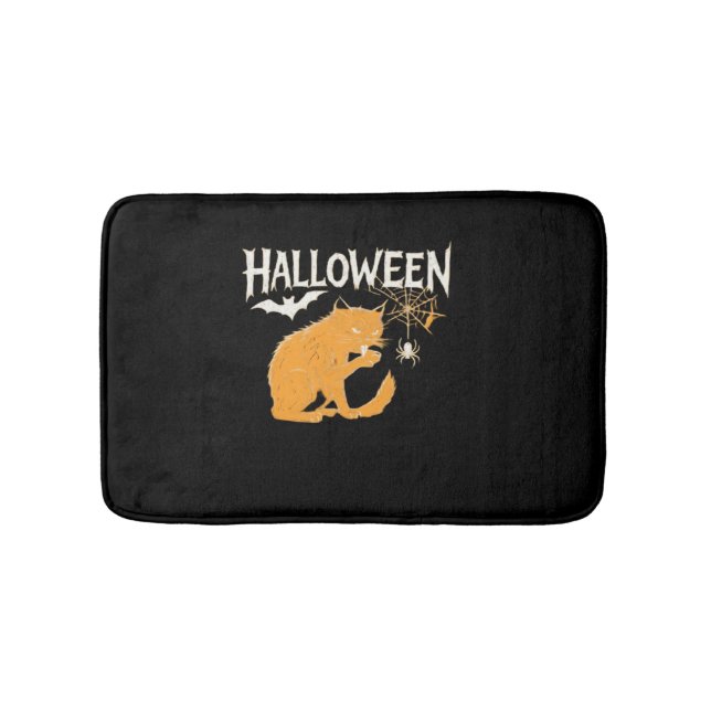Vampre Cats Halloween Classic T-Shirt Badrumsmatta (Framsidan)