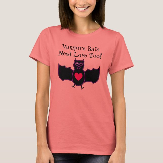 Vampre Fladdermus behöver Kärlek för Shirt Tröja (Framsida)