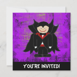 Vampre Halloween-inbjudan Inbjudningar