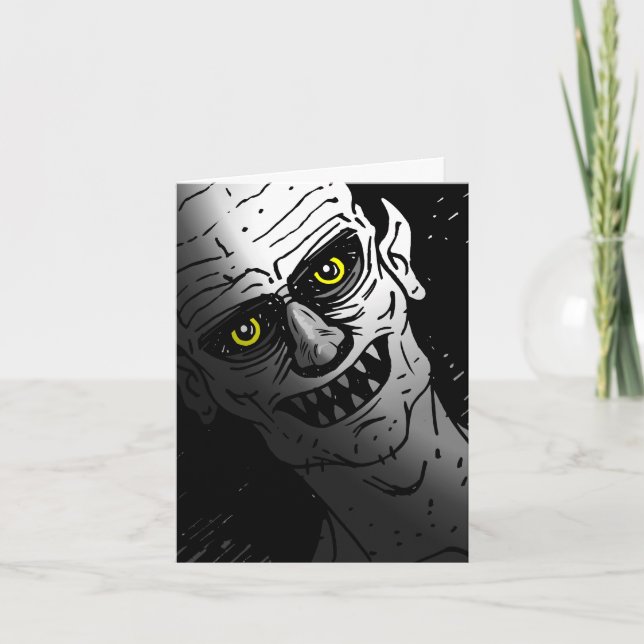 Vampre Party Halloween-inbjudan Inbjudan (Framsida)