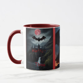 Vampre Romantik Mörk Fantasy Namn-kaffe Mugg